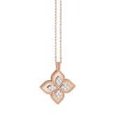 Princess Flower Diamond Pendant - Dracakis Jewellers